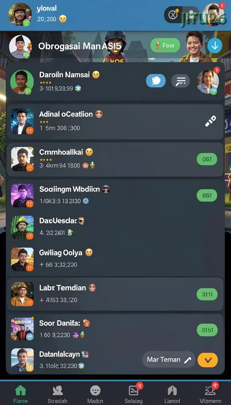 Cuplikan layar MACAN388 — aktivitas